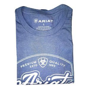 ARIAT Steer Logo Tee for Men, Large